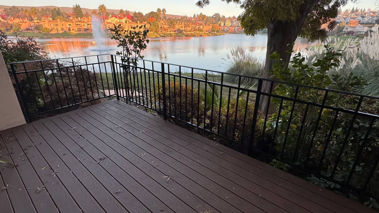 Lakefront Iron Railing
